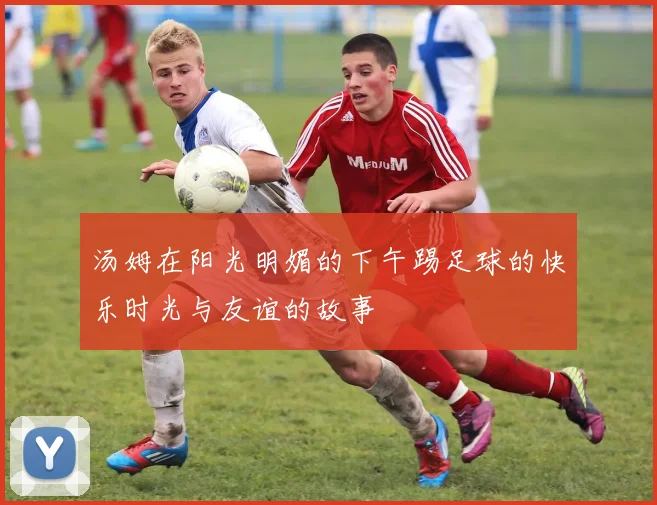 汤姆在阳光明媚的下午踢足球的快乐时光与友谊的故事